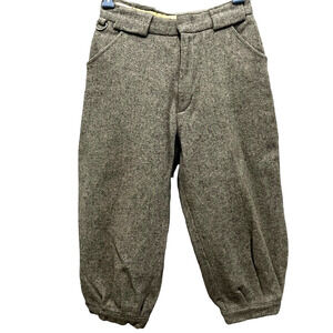 LANDAV Wool Knickers Pants Women's Size 4 5 Modern Gray Vintage Alpine Marked 12